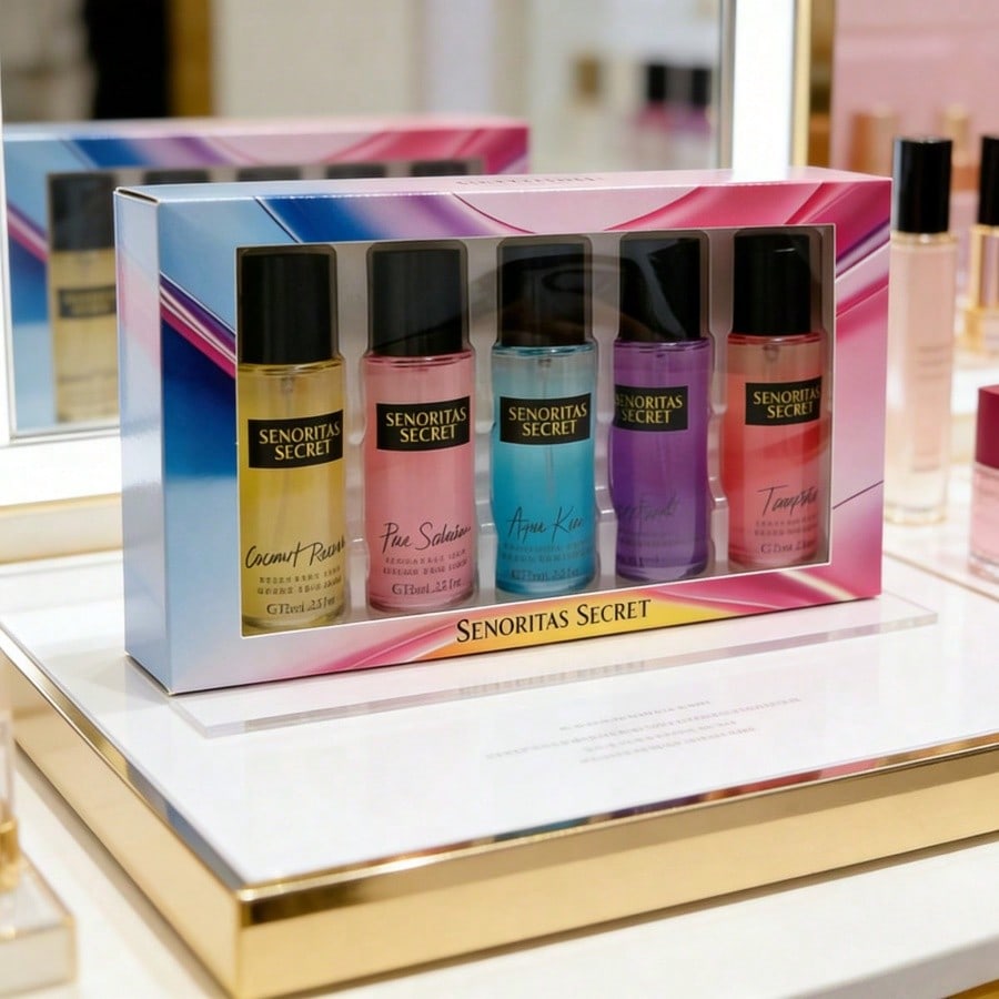 Passion Fragrance Perfume - Zestaw perfum damskich 5 w 1,
