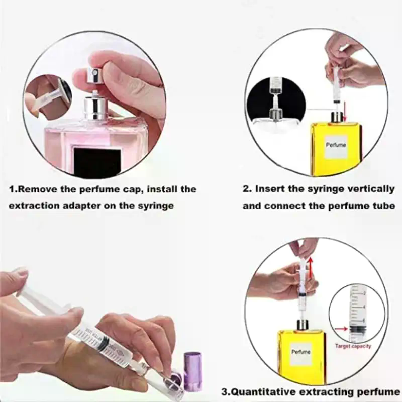 1/3 szt. Strzykawka plastikowa – Perfume Quotes recenzja i cena