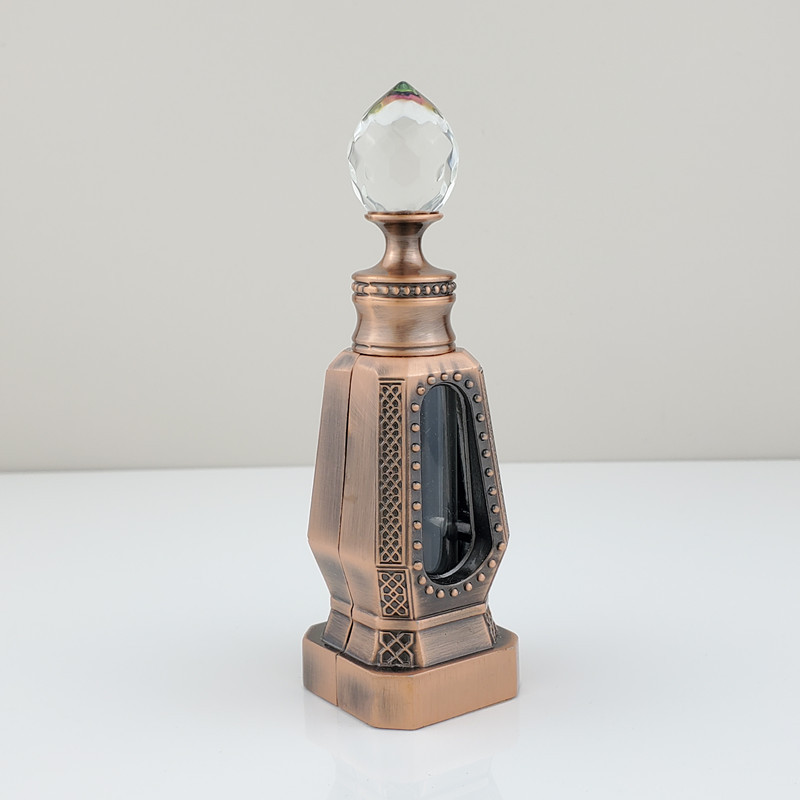 Metalowa pusta butelka na olej – Perfume Fragrance Attar recenzja i cena