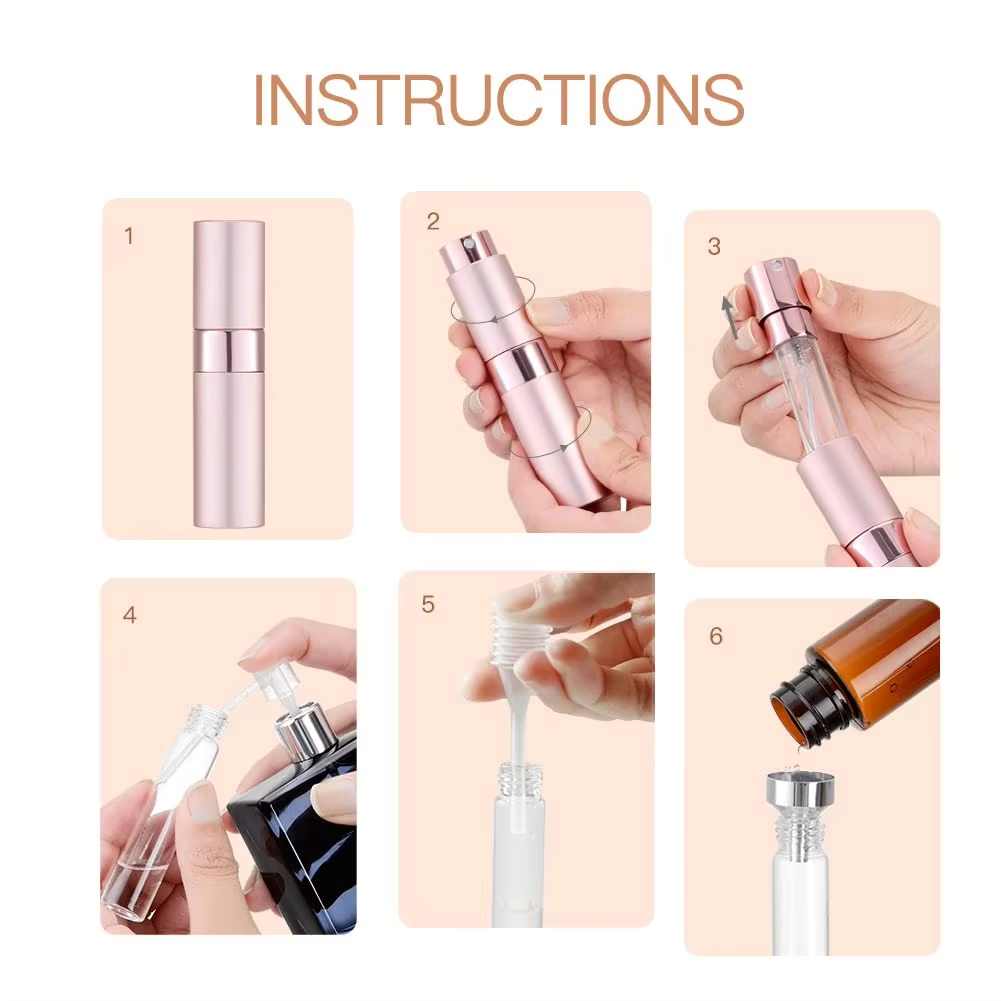 3 sztuki + 4 akcesoria Butelka – Perfume Fragrance Ingredients recenzja i cena
